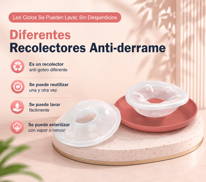 Recolector de leche materna portátil