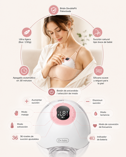 Extractor smart de leche portátil