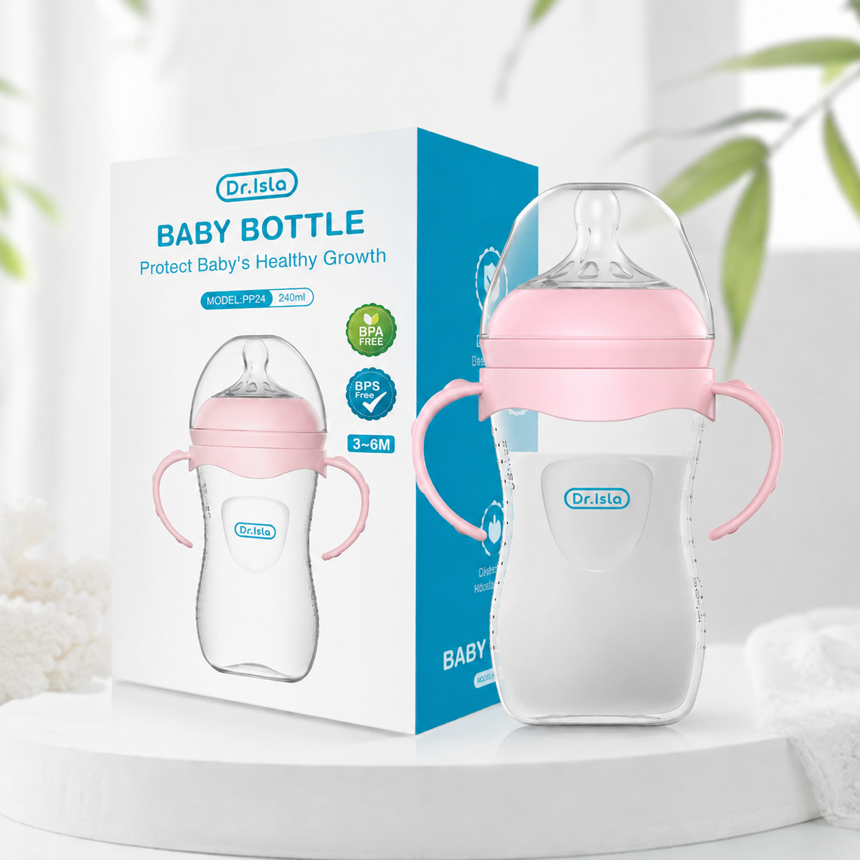 Anti-Colic Baby Bottle (150 ml,240 ml and 330 ml)
