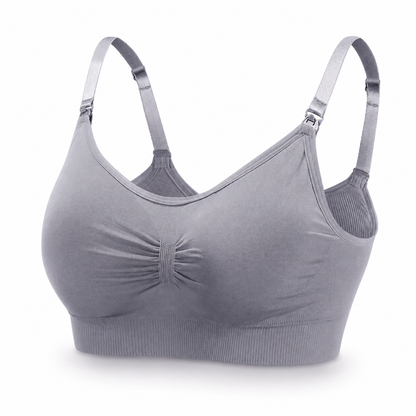 Wire-Free Cotton Maternity Bra for Pregnancy and Nursing