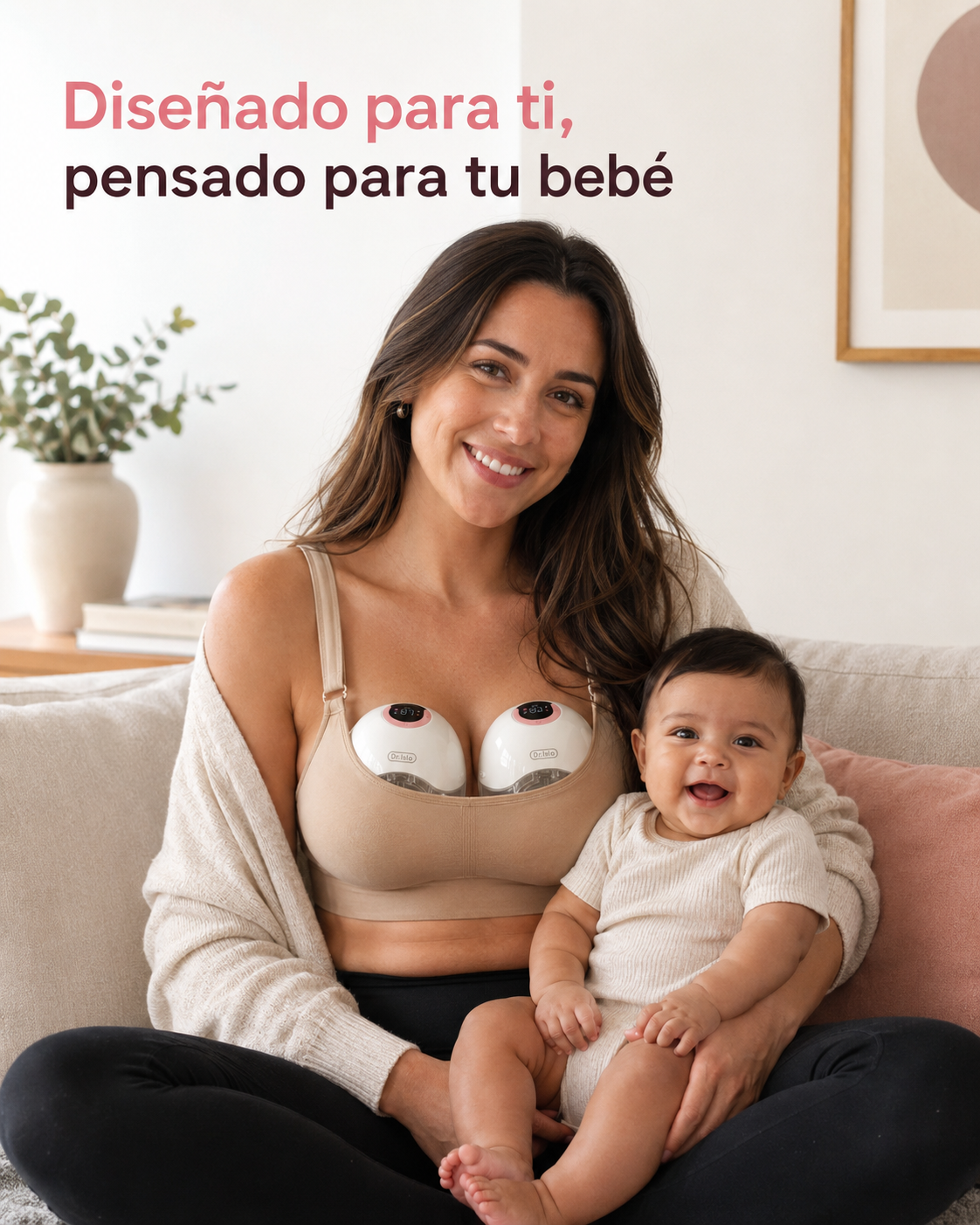 Extractor smart de leche portátil